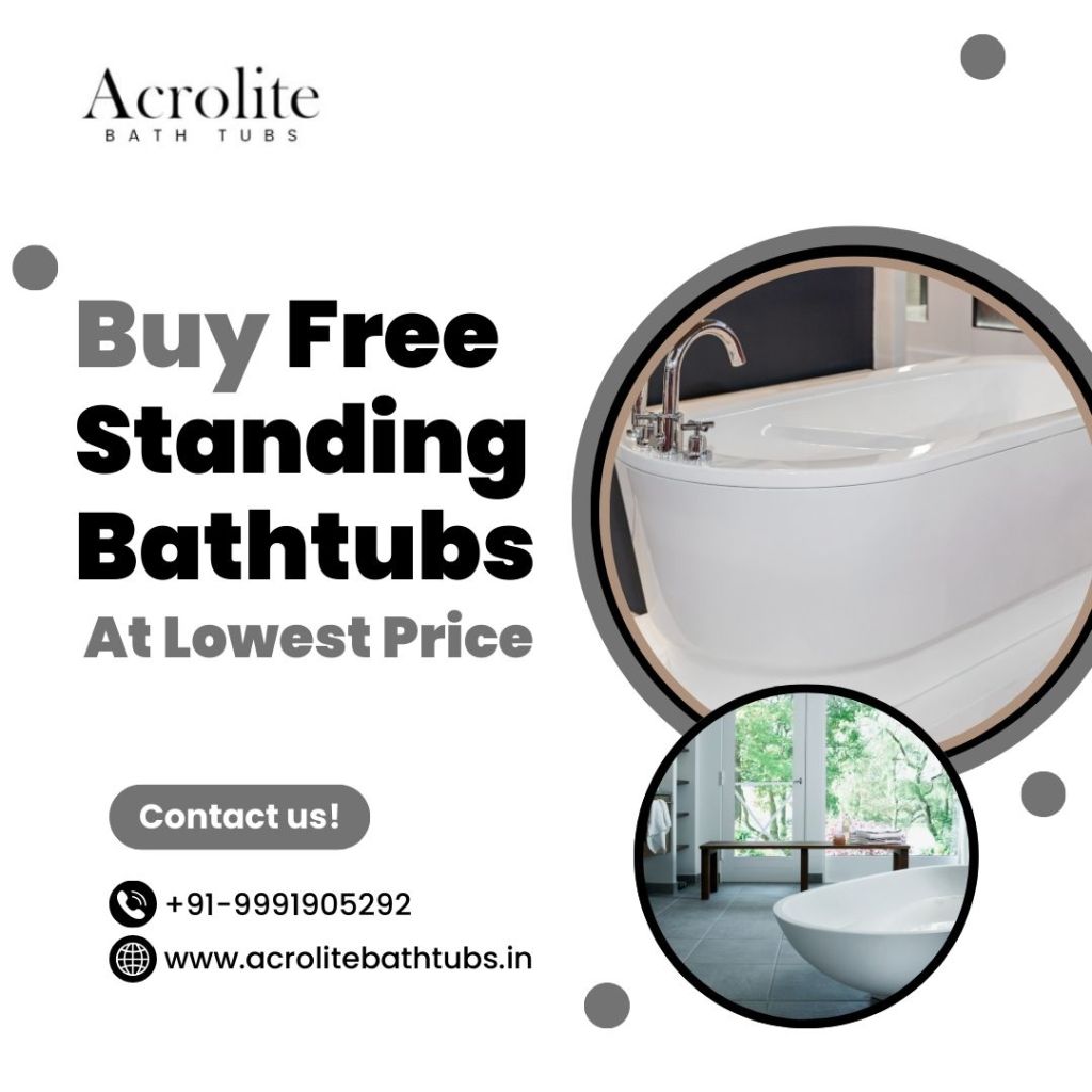 Buy Free Standing Bathtubs At Lowest Price