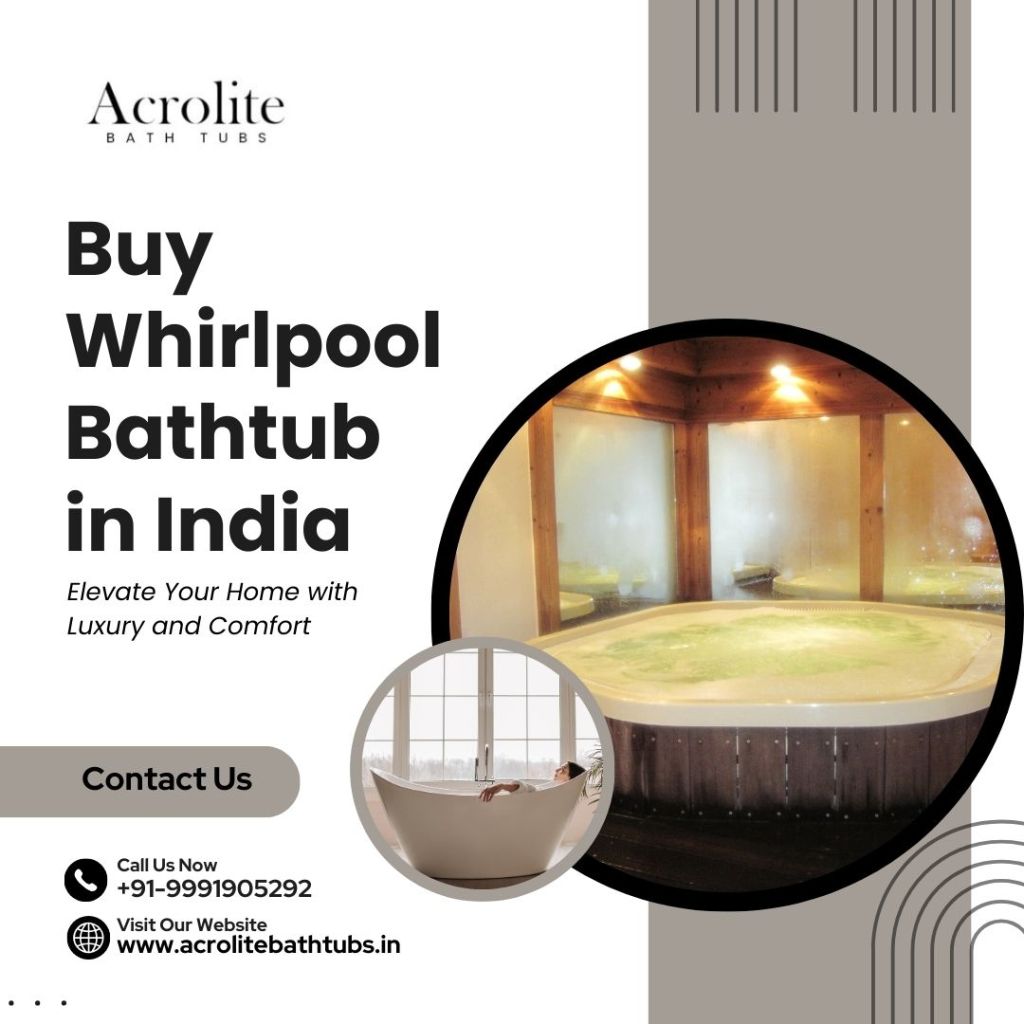 Buy Whirlpool Bathtub in India